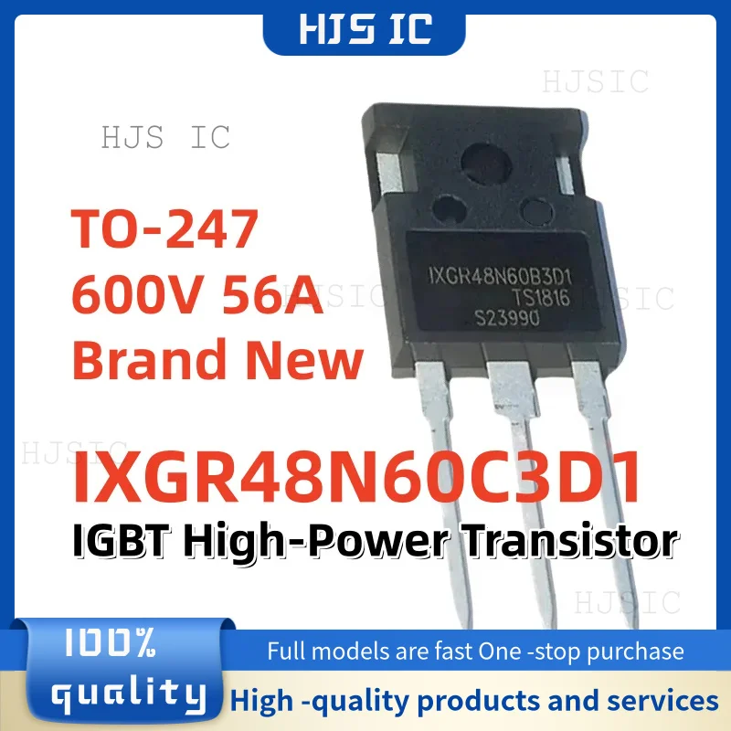 5-10PCS 100% NEW IXGR48N60C3D1 TO-247 600V 56A IGBT Best Quality transistor In Stock