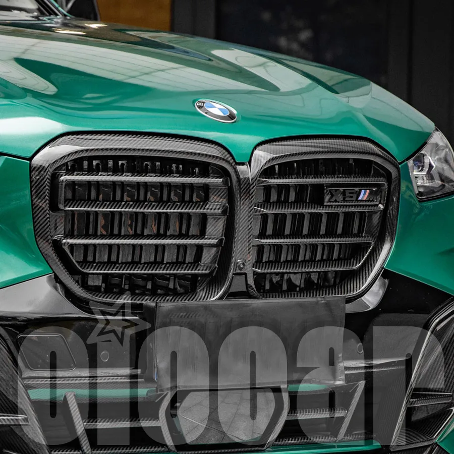 

Новый продукт Oiomotors X5M Style Dry Carbon Fiber Сменный комплект передней решетки для G05LCI X5