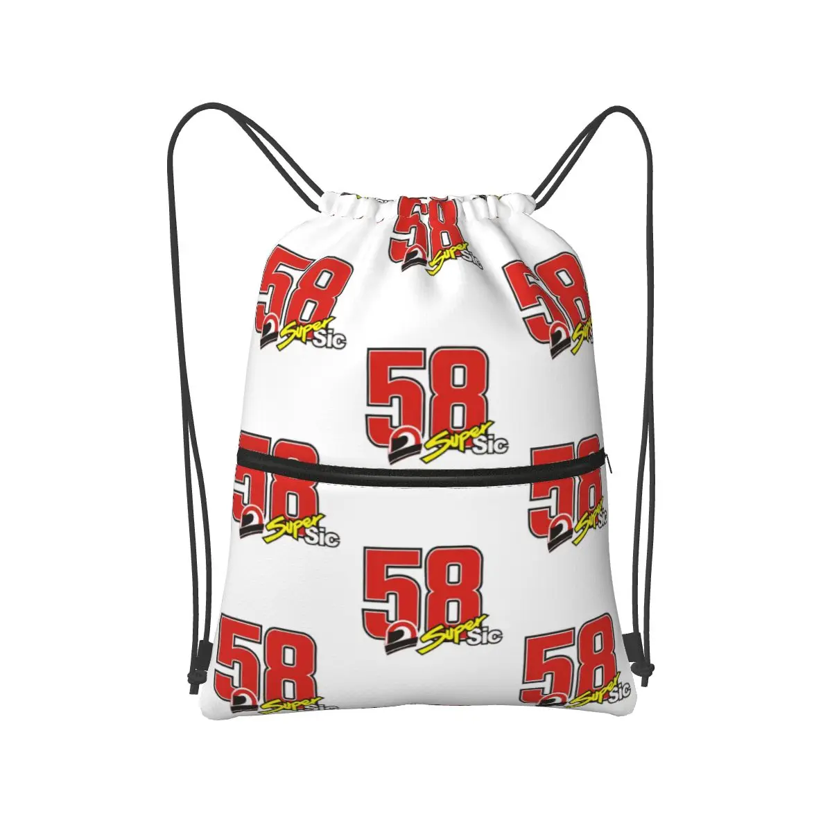 

Рюкзаки Marco Simoncelli 58 Super Sic, многофункциональные портативные сумки на шнурке, спортивная сумка, сумки для книг для студентов-путешествий