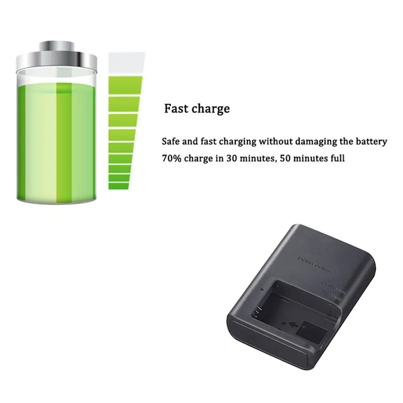 For LC-E12E LCE12 Battery , Canon LP-E12 LPE12 EOS-M EOS M200 M50 M50II M10 M100 100D Rebel SL1 Kiss X7 Camera