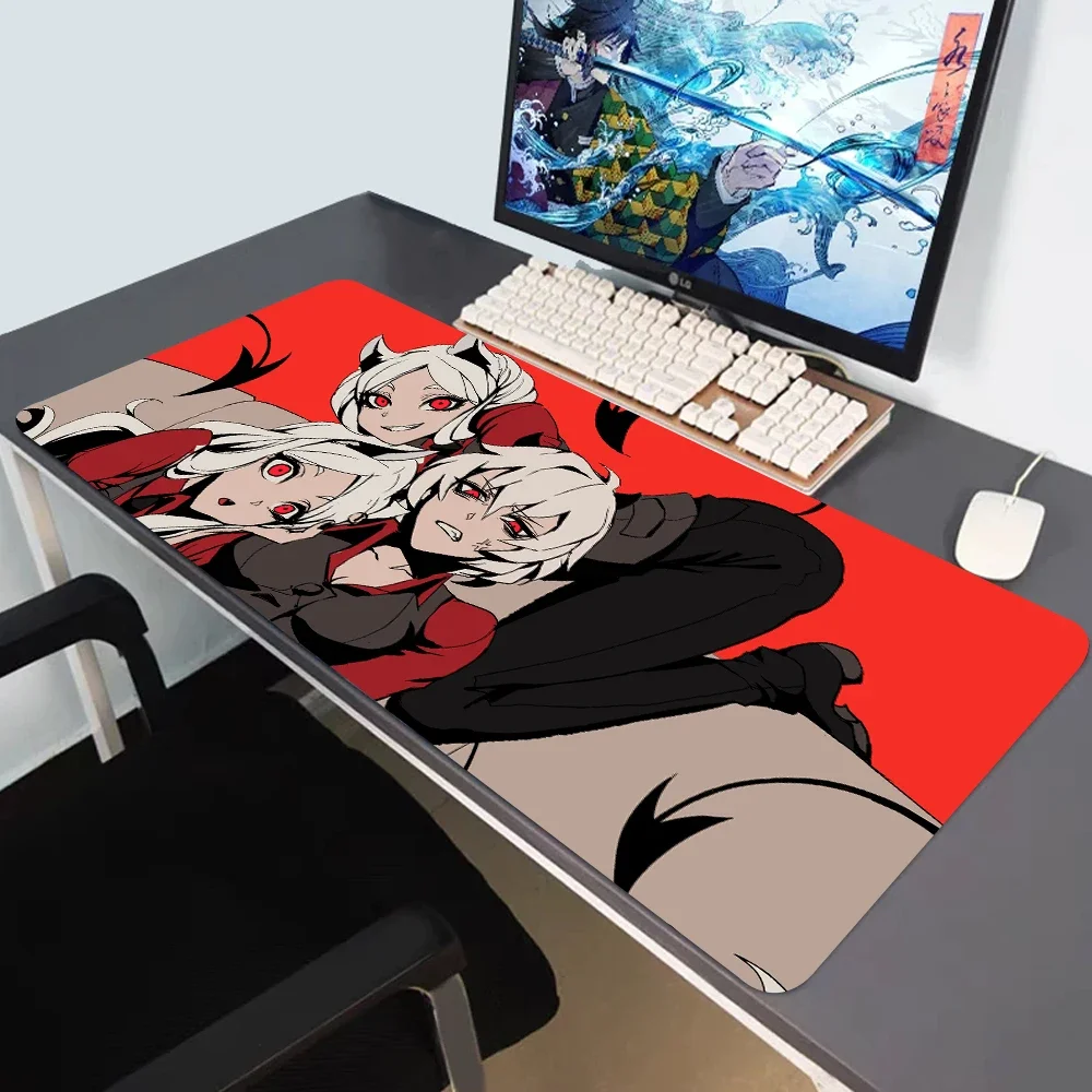 

Anime Helltaker Mousepad XXL Gamer Gaming Mouse Pad PC Computer Otaku Locking Edge DIY Customized Photo Laptop Notebook Desk Mat