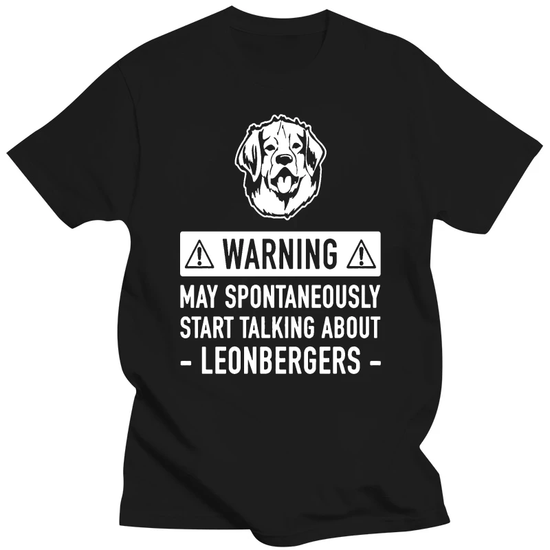 Funny Men t shirt Women novelty tshirt Funny Leonberger Dog Owner  Gift Idea cool T-Shirt