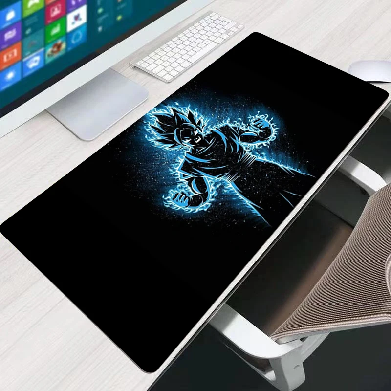 Tapis de souris Dragon Ball Z DBZ, grand tapis de clavier pour gamer, tapis de souris en caoutchouc pour bureau, tapis de souris en caoutchouc pour ordinateur portable et PC