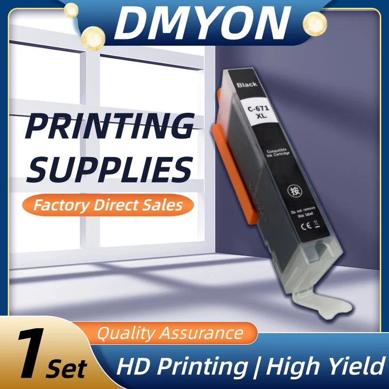 

5Color PGI-670 CLI-671 PGI-670XL CLI-671XL ink Cartridge For Canon TS5060 MG5760 TS6060 MG6860 MG7760 TS8060 TS9060