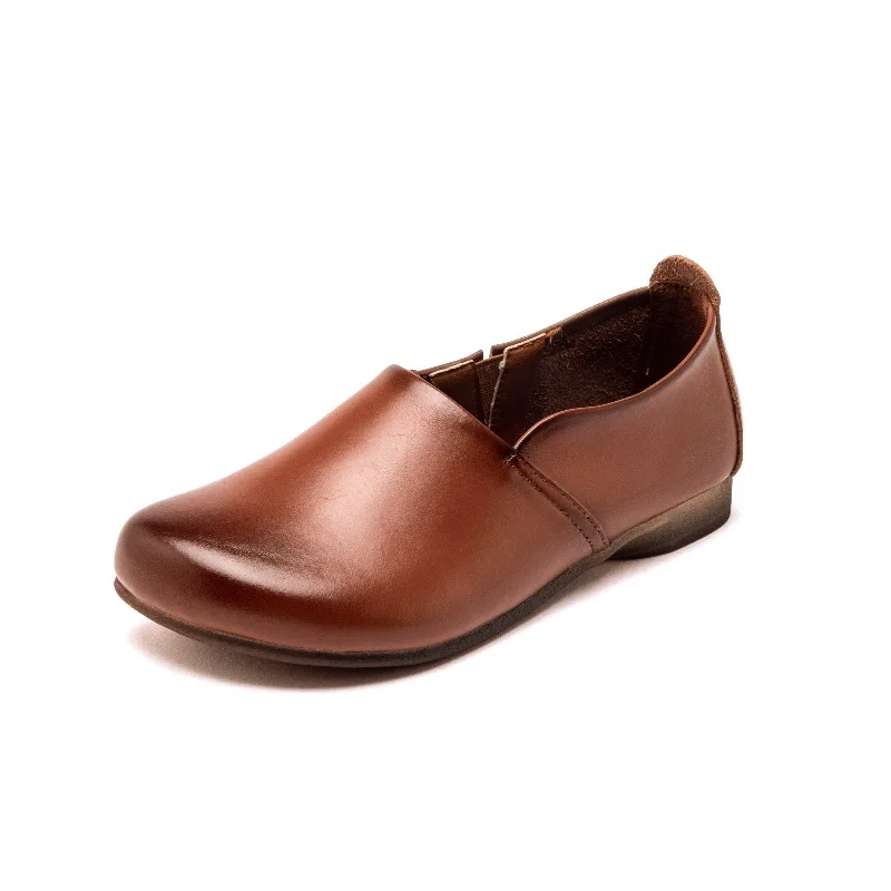 

Мокасины в стиле ретро, женские туфли на плоской подошве, женская мягкая повседневная обувь, обувь из натуральной кожи на плоской подошве, женские лоферы без шнуровки WSH5246