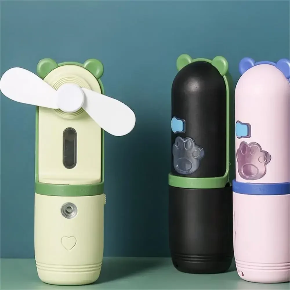 Spray Small Fan Dormitory Mini Usb Charging Fan Portable Carry-on Office Desktop Handheld Water Replenishment Instrument