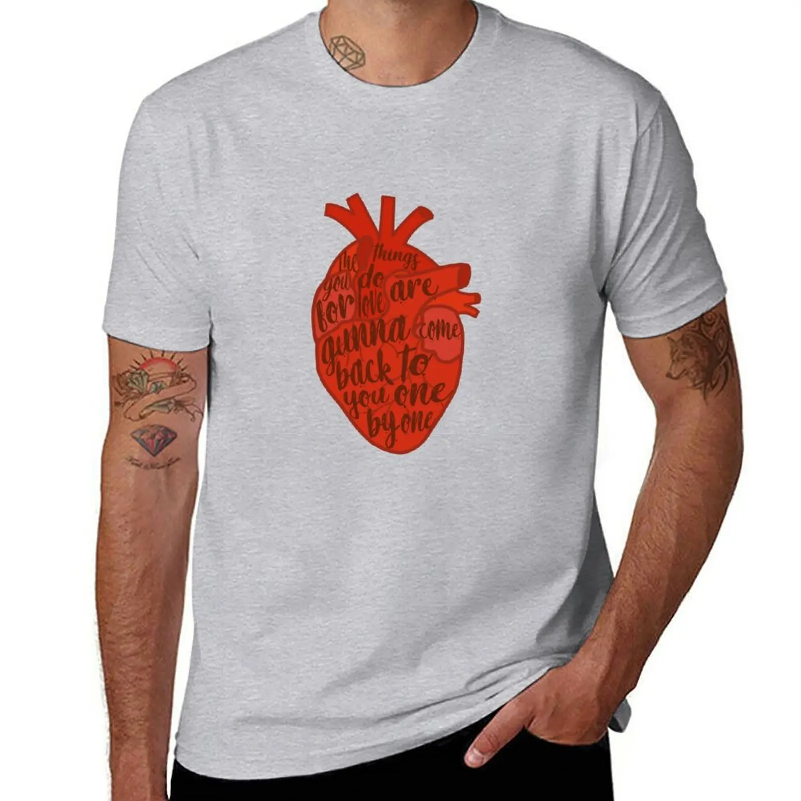 

New The things you do for love T-Shirt custom t shirts quick-drying t-shirt plus size tops tshirts for men