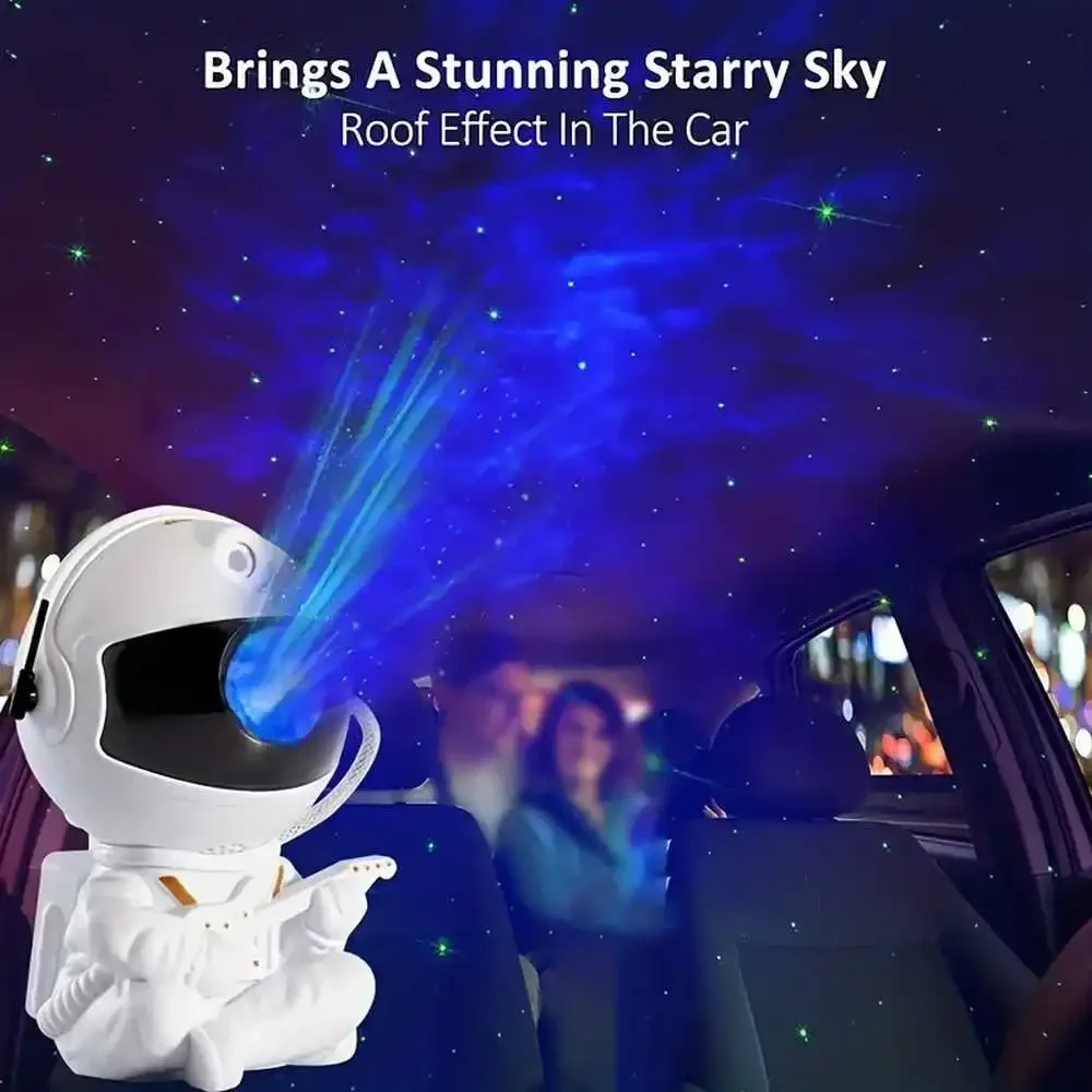 New Astronaut Projector，Star Projector  Light，Night Light  ，Light Projector  Bedroom，Starry Nebula Ceiling  Lamp，