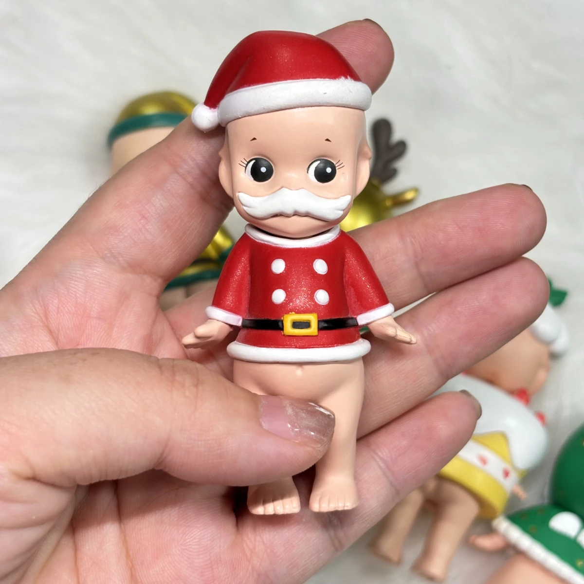 سوني أنجل شخصية صغيرة 2012 سلسلة عيد الميلاد لا صندوق لا حقيبة سانتا كلوز سنو مان الرنة