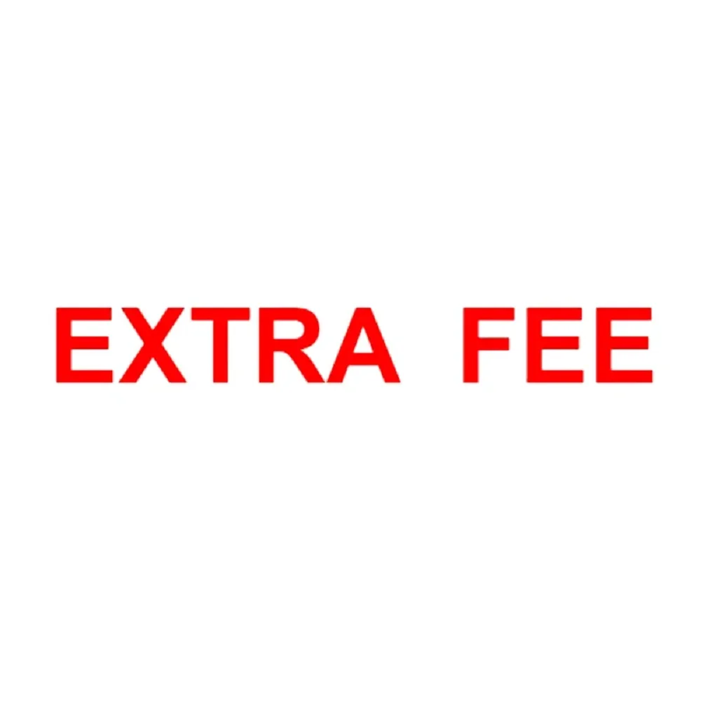 Supplementary Price Difference / Spare Parts Cost / The Additional Extra Remote Area Shipping Cost