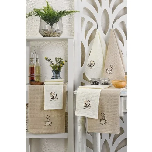 Casnack 6'lı Kitchen Dish Towel Coffee Set