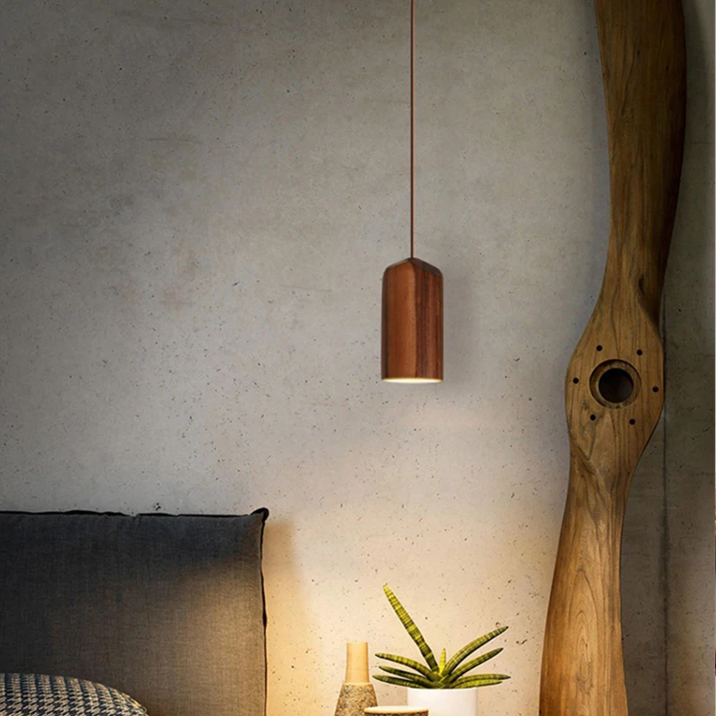 Nordic Pendant Lamp matchstick Pendant Lamp wooden light creative pendant lamp bar saloon restaurant home Modern solid wood Lamp