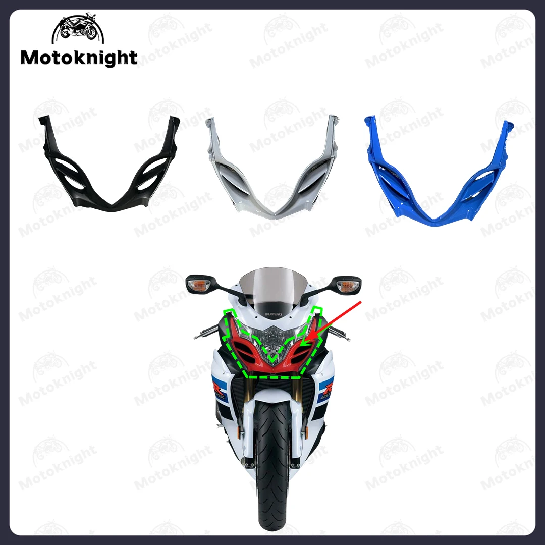 

Fit For GSXR1000 2009 2010 11 12 13 2014 15 2016 K9 ABS Plastic Front Headlight Cover Vent Hose Breather Pipe Motorcycle Parts