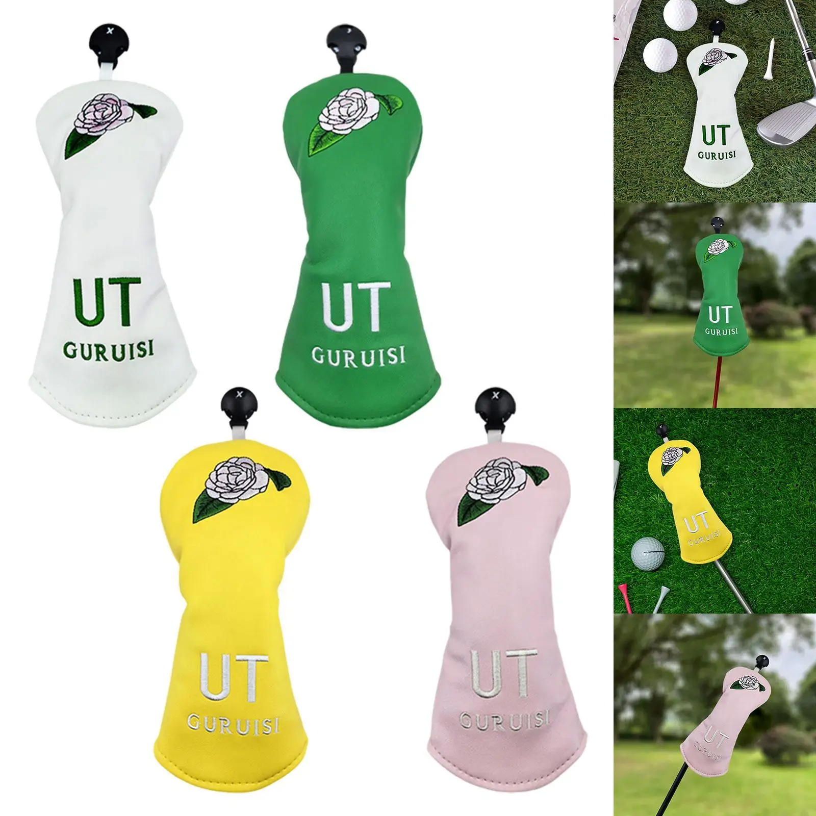 

Golf Club Head Cover Protective Sleeve Creative Golf Club Covers Mallet Putter