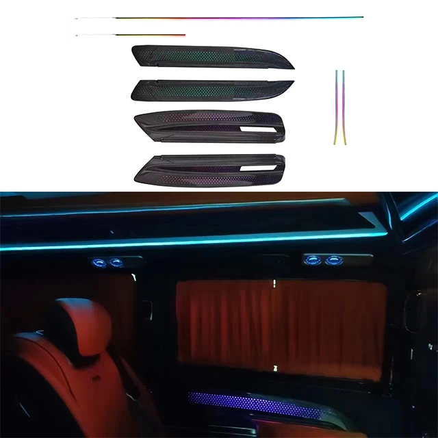 

Applicable To Vito V260 W447 Carbon Fiber Patterned Ambient Lighting Interior,, V-class Interior Ambient Lighting Modification