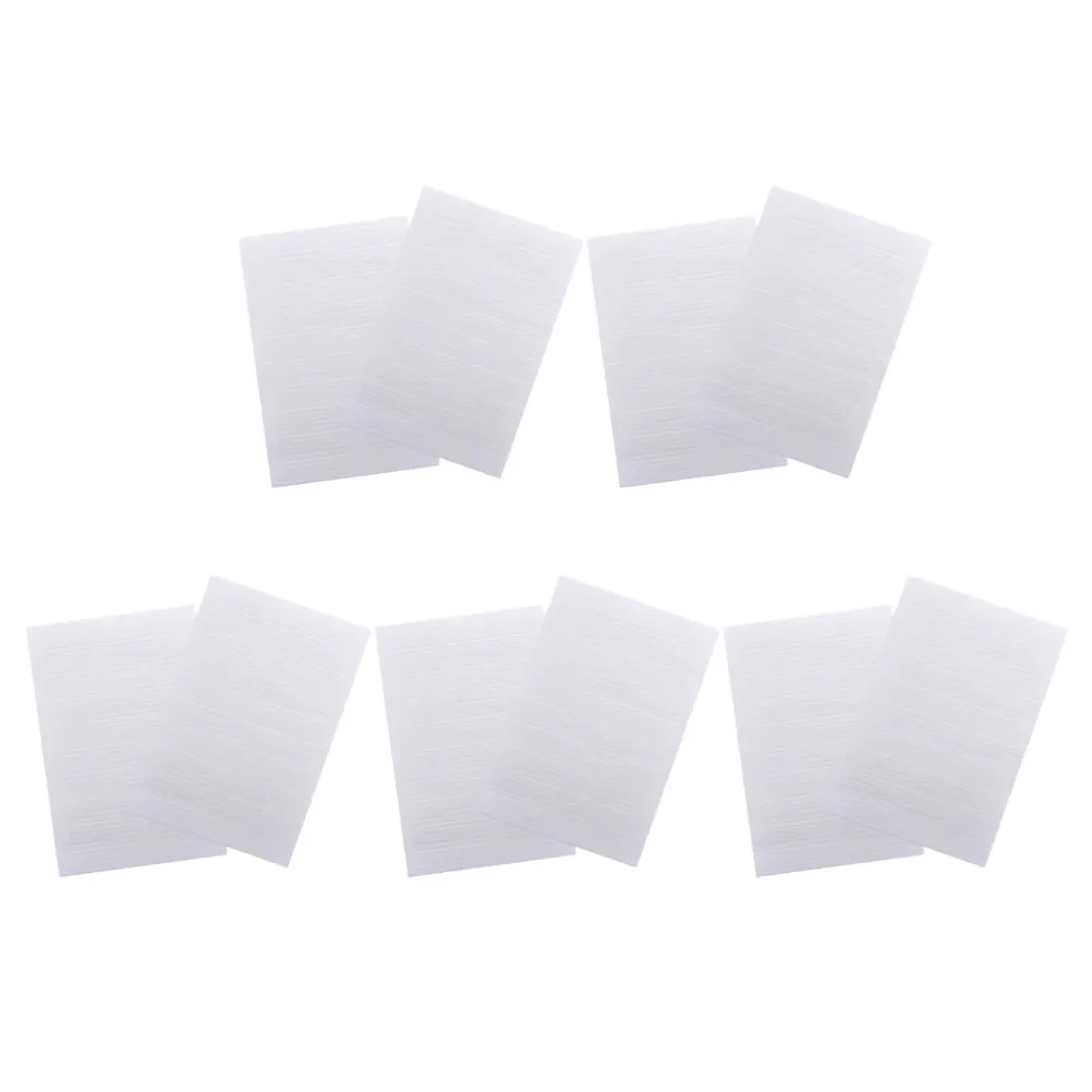 10 قطعة من أوراق لاصقة قابلة للتقشير واللصق سهلة لصنع بطاقات القصاصات واللوازم الفنية ذاتية الصنع وسادات لاصقة لاصقة