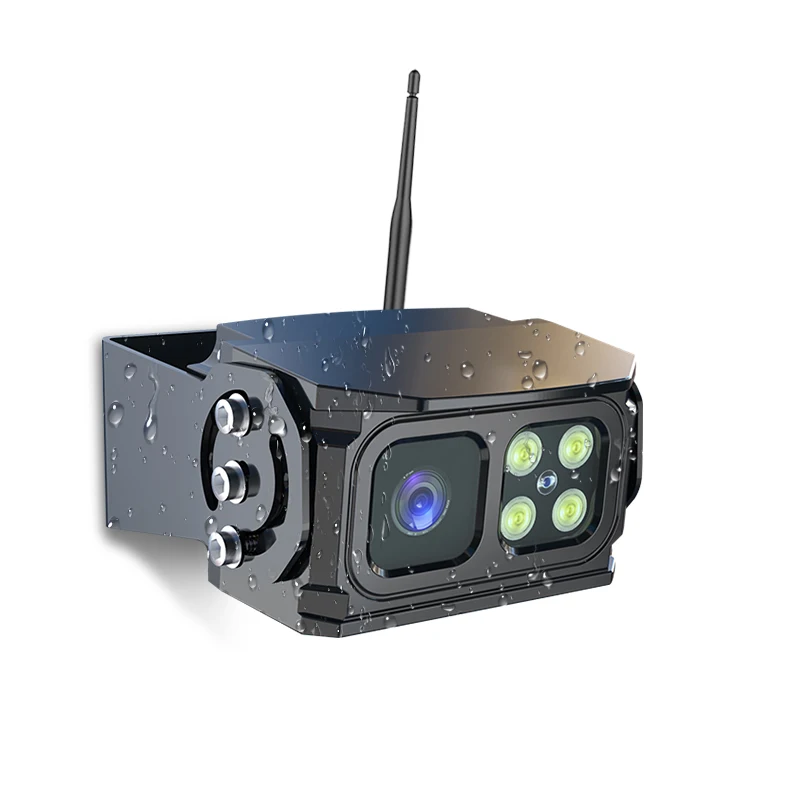 Super Clear AHD 7 Polegadas Monitor de Visão Traseira Câmera de Backup À Prova D 'Água Kit de Câmera de Visão Frontal e Traseiro Sem Fio