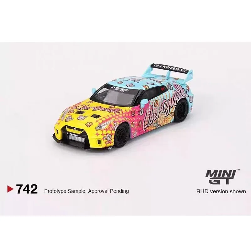 MINI GT 1:64 Nissan Porsche Lamborghini alliage voiture modèle garçon jouet voiture Collection voiture