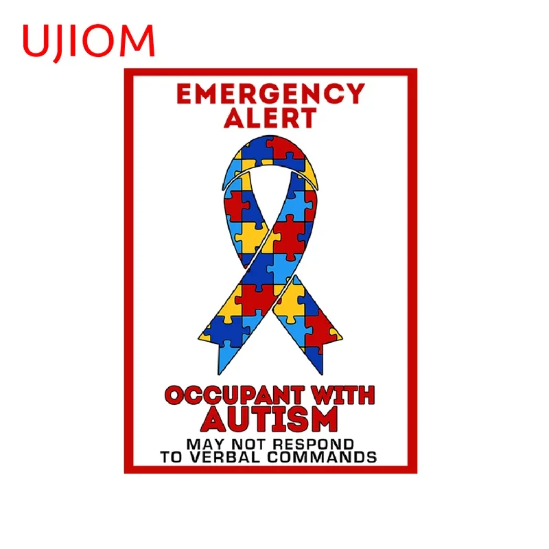 UJIOM Occupant Child Adult With Autism Wall Sticker Trendy Novelty High Quality Waterproof Decal Charming Decoration Chambre