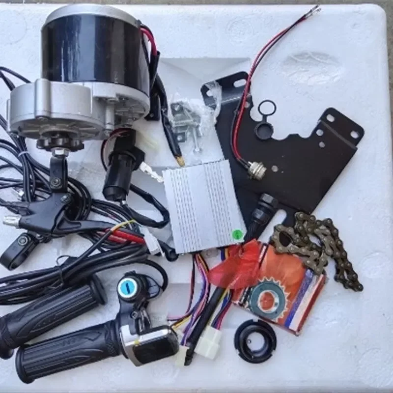 for Bicycle Electric Conversion Kit 250W 350W Brushed Gear Motor Power System Upgrade Easy Install High Torque Efficient