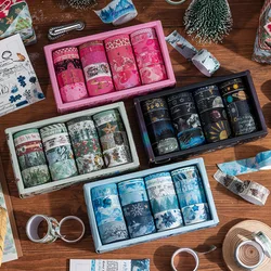 20rolls 2m Multiple widths Washi tape Stickers Creativity Decorative Adhesive Diy Diary Album Scrapbooking material Masking tape