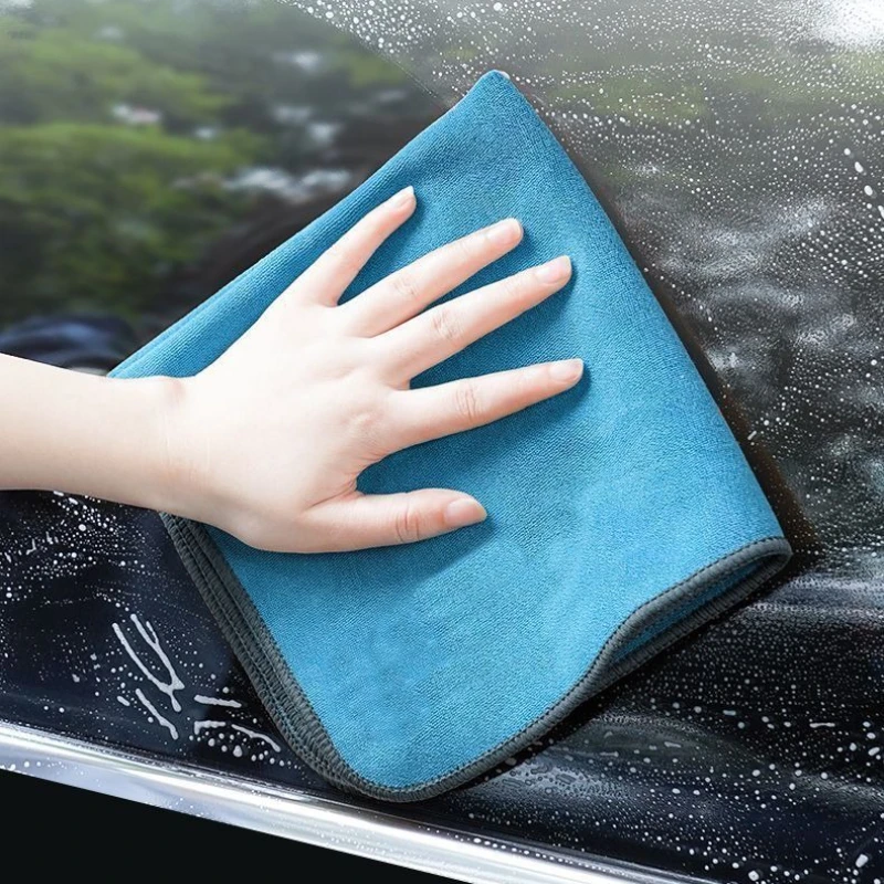 

1/2pcs Microfiber Car Wash Towel 75X35cm Lint-Free Car Cleaning Towels Ultra-Soft Drying Cloth Car Detailing Washing Tools