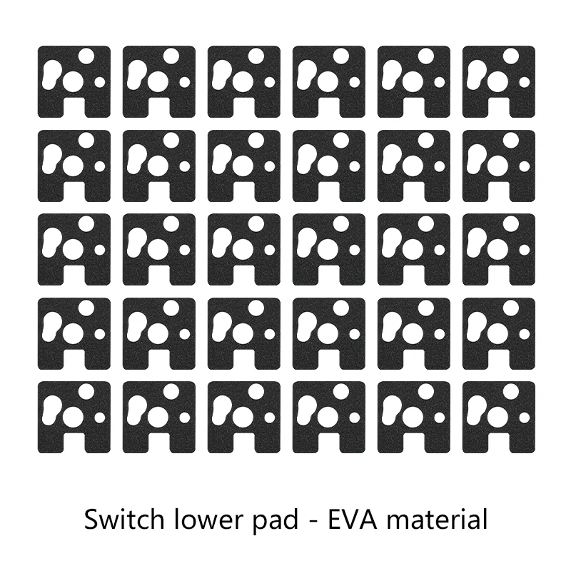 PCB Switch Pad Pads Stickers Foam EVA PE PORON Material for gasket improve sound quality 65% 75% 87%  FL68