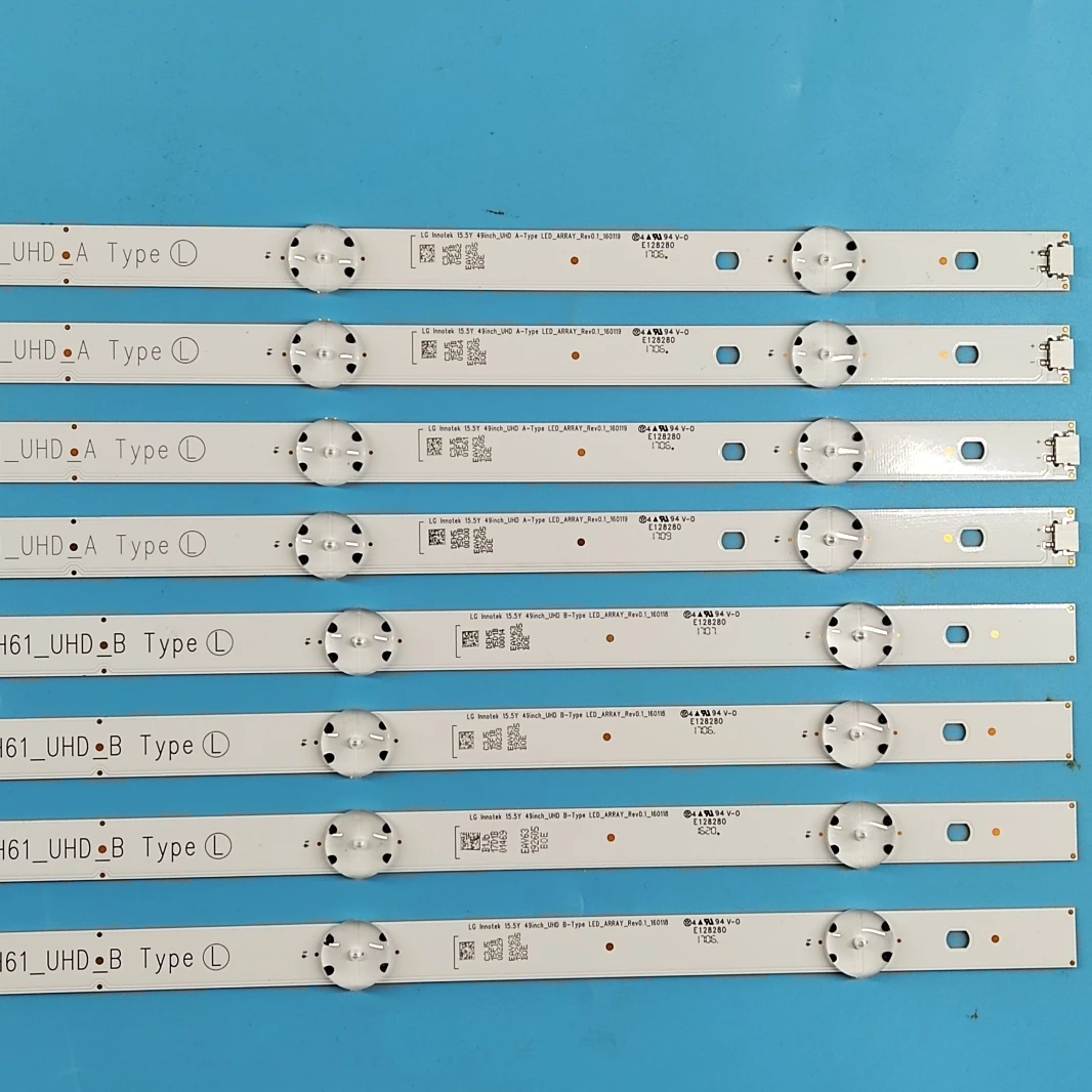Taśma podświetlająca LED 49UH61_UHD_A TYPE+49UH61_UHD_B TYP do 49UH603V Innotek 15.5Y 49 cali 49UH61_UHD_A/B Type_Rev0.1_160118