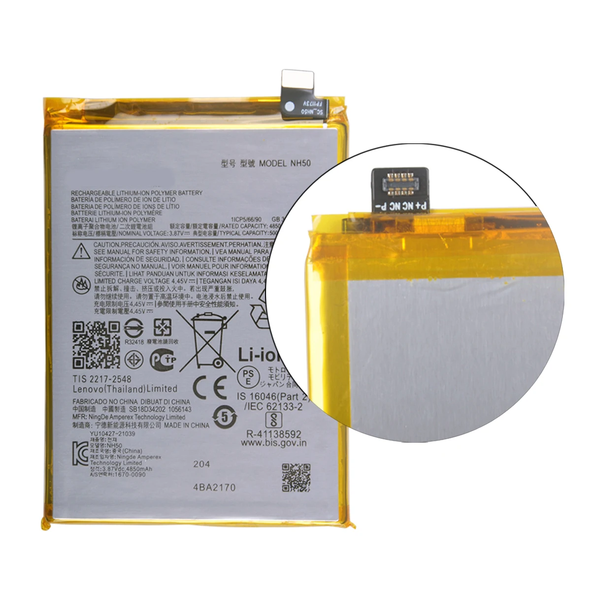 100% Original NH50 5000mAh Battery For Motorola MOTO G22 XT2231-2 Phone Batteries+Tools