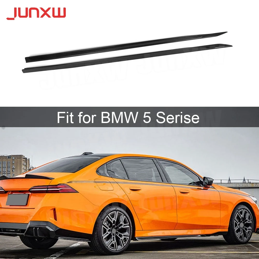 

Dry Carbon Fiber Side Skirts Extensions Lip for BMW 5 Series G60 2024+ Side Skirts M StyleFRP Car Styling Accessories Body Kits