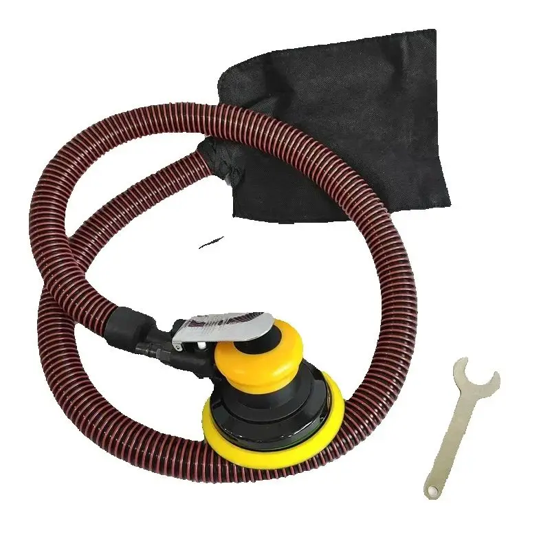 

Pneumatic sander Sanding Machine 125MM 5" Eccentric 5MM Random Orbital Vacuum Air Sander Pneumatic Tools