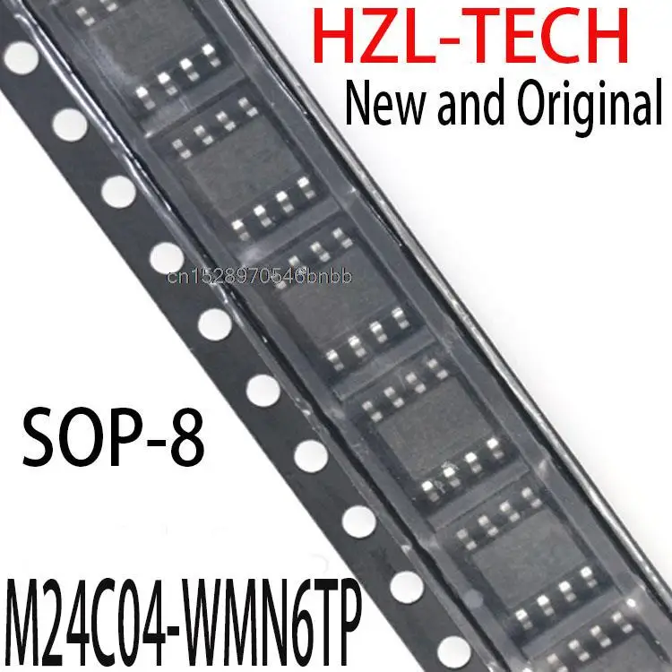 10PCS New and Original SOP-8 24C02WP 24C04WP 24C32WP 24256BWP M24C02-WMN6TP M24C04-WMN6TP M24C32-WMN6TP M24256-BWMN6TP