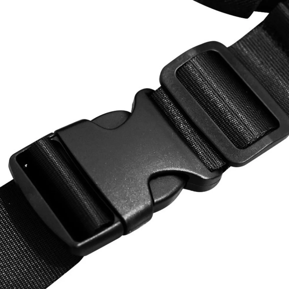 Waterproof Running Waist Pack Adjustable Oxford Bottle Holder Waist Bag Lightweight Crossbody Running Belt Bag Trail Exercise