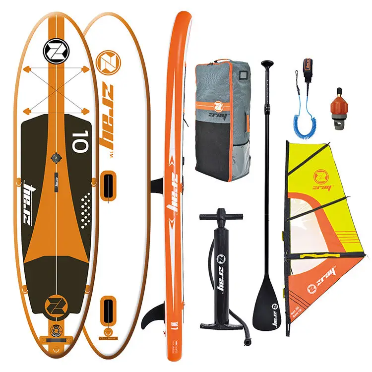 Producto estrella JILONG Avenli 37336 Zray W2 Tabla de SUP Windsurf de alta velocidad 10'6 con 2 aletas centrales Tablas de Stand Up Paddle de calidad