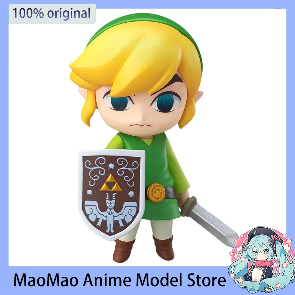 

Original Genuine GSC#413 Link (The Wind Waker Ver.) Anime Action Figure Zelda no Densetsu: Kaze no Takt Model Toys 10CM