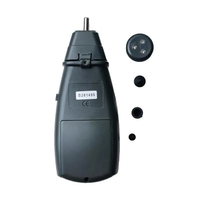 DT6236B Portable Digital 2 in 1 LASER Sensor Photo & Contact Tachometer Tach 99,999 RPM Range Rotational