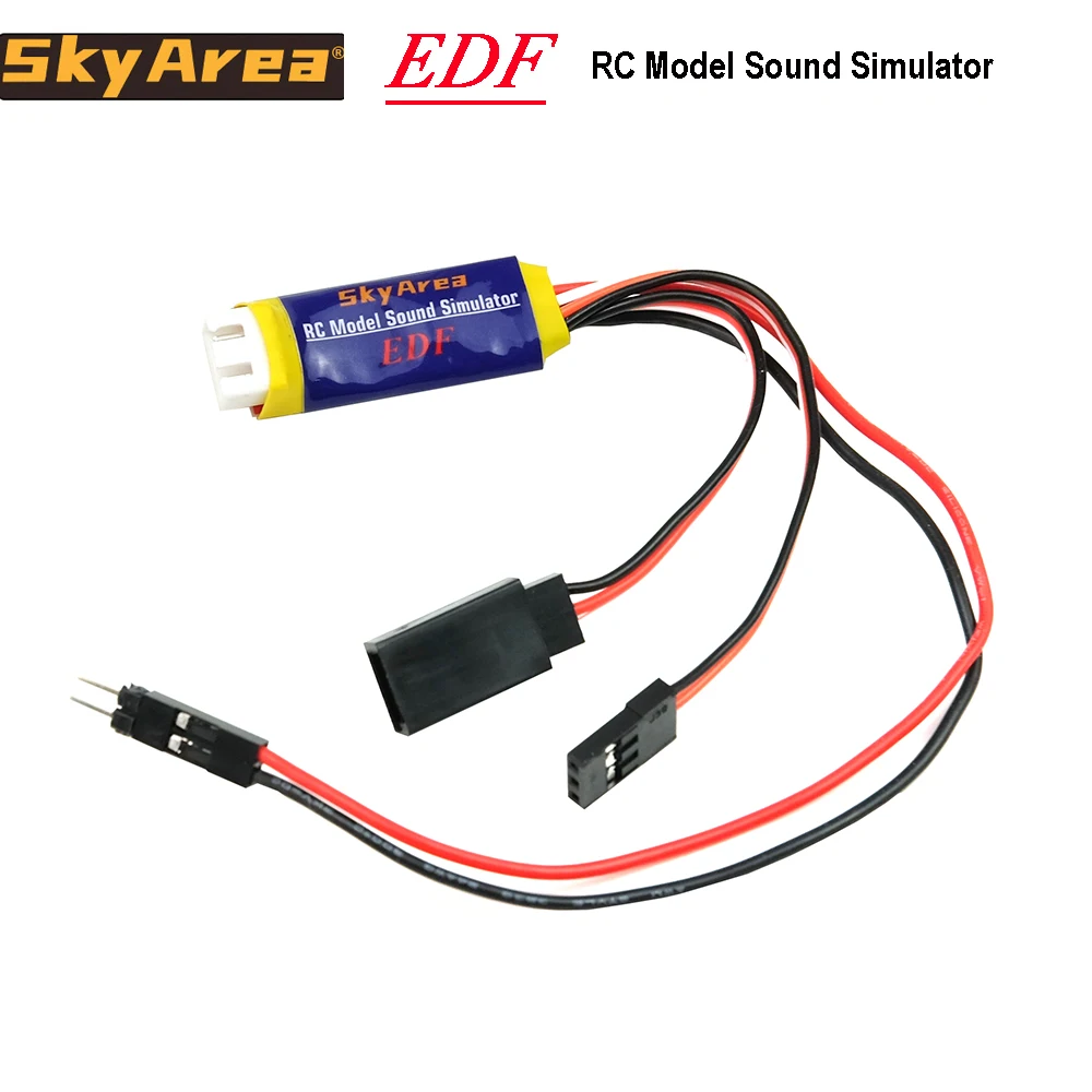 RC Airplane Sound Module EDF Engieen Simulation 3W Speaker for Remote Fuel Fixwing Plane