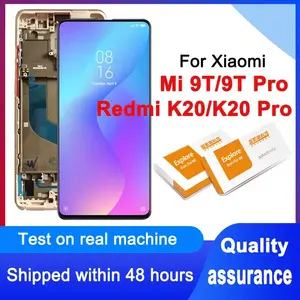 Bilashmart Tested 6.39'' OLED Display Xiaomi Mi 9T Pro LCD Touch Screen Digitizer Assembly Redmi K20 Pro M1903F11G Replacement Part