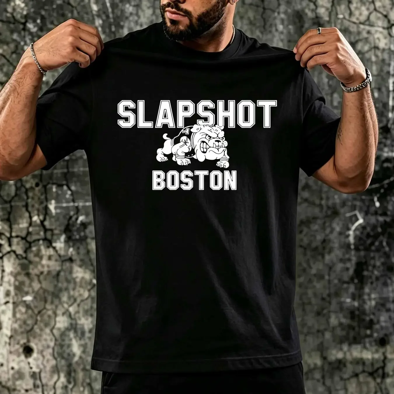washed T Shirt Vintage SLAPSHOT band tee hardcore punk long or short sleeves vintage Washed Soft Top For Everyday Wear