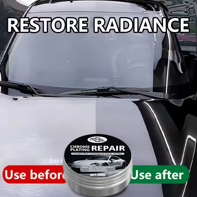 Upgraded Car Paint Scratch Removal Kit – Oxidation Restoration Paste, White Paint Whitening, Polishing & Repair Wax