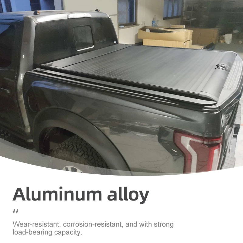 High Quality Direct Factory Supply F0 .Ft Pickup Truck Manual Roll-Up Tonneau Cover Bed Sh