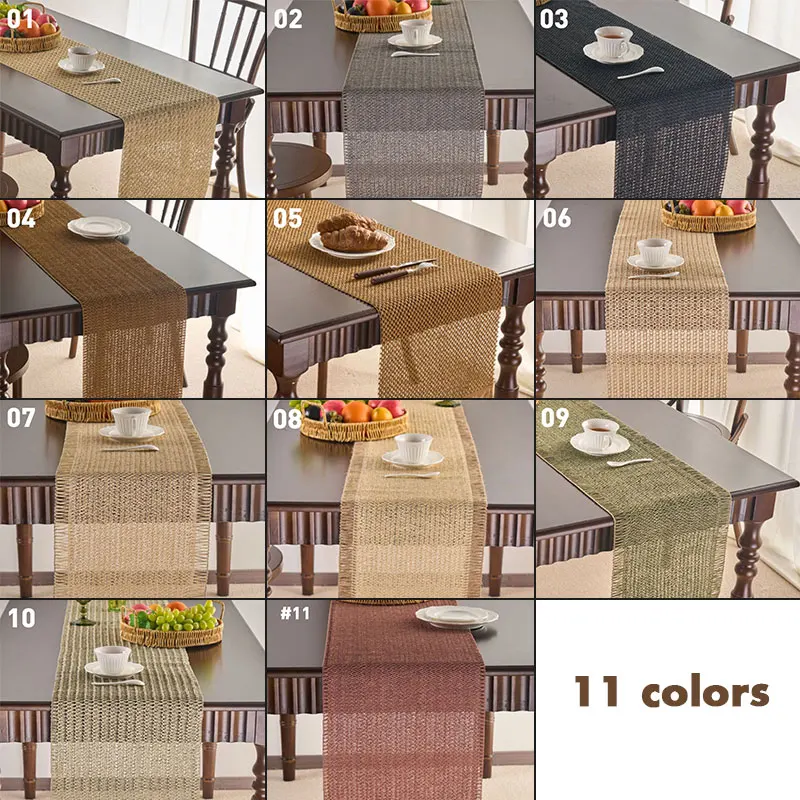 

Tablecloth Table Runner Beautiful Durable Tapete Mantel Mesa Rectangular Chinese Traditional Style Nonwoven Striped Home Elegant