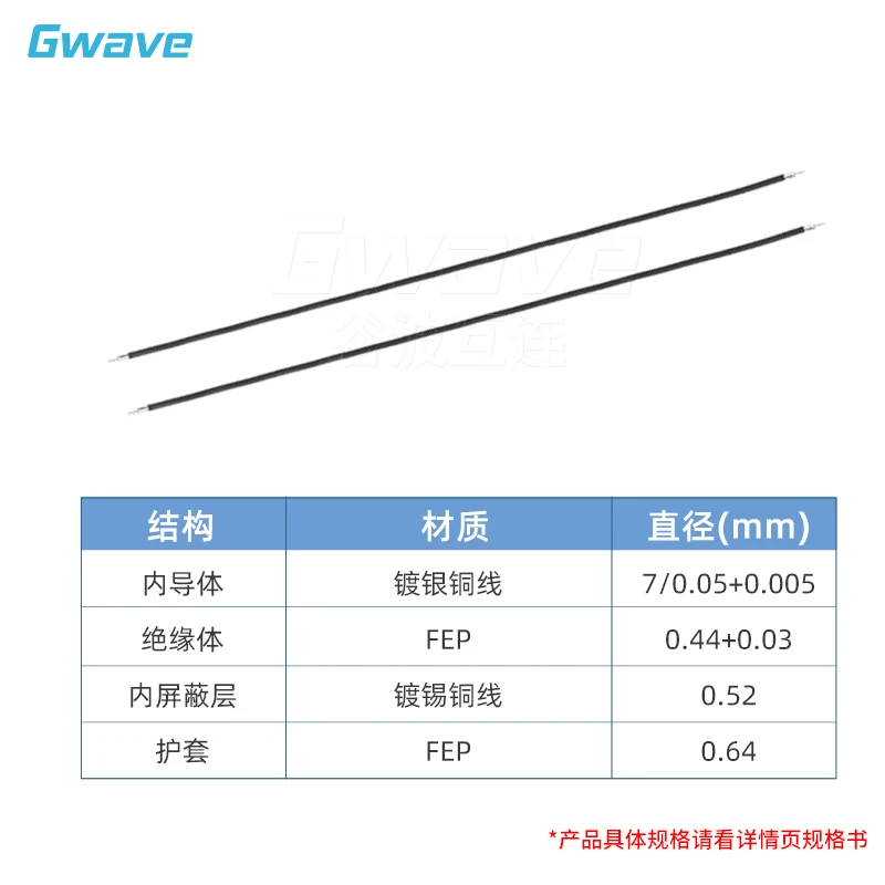 Interconnecting IPEX Female - the Other End Is Empty RF Cable R064 Ultra-thin Coaxial Cable Assembly 3GHz