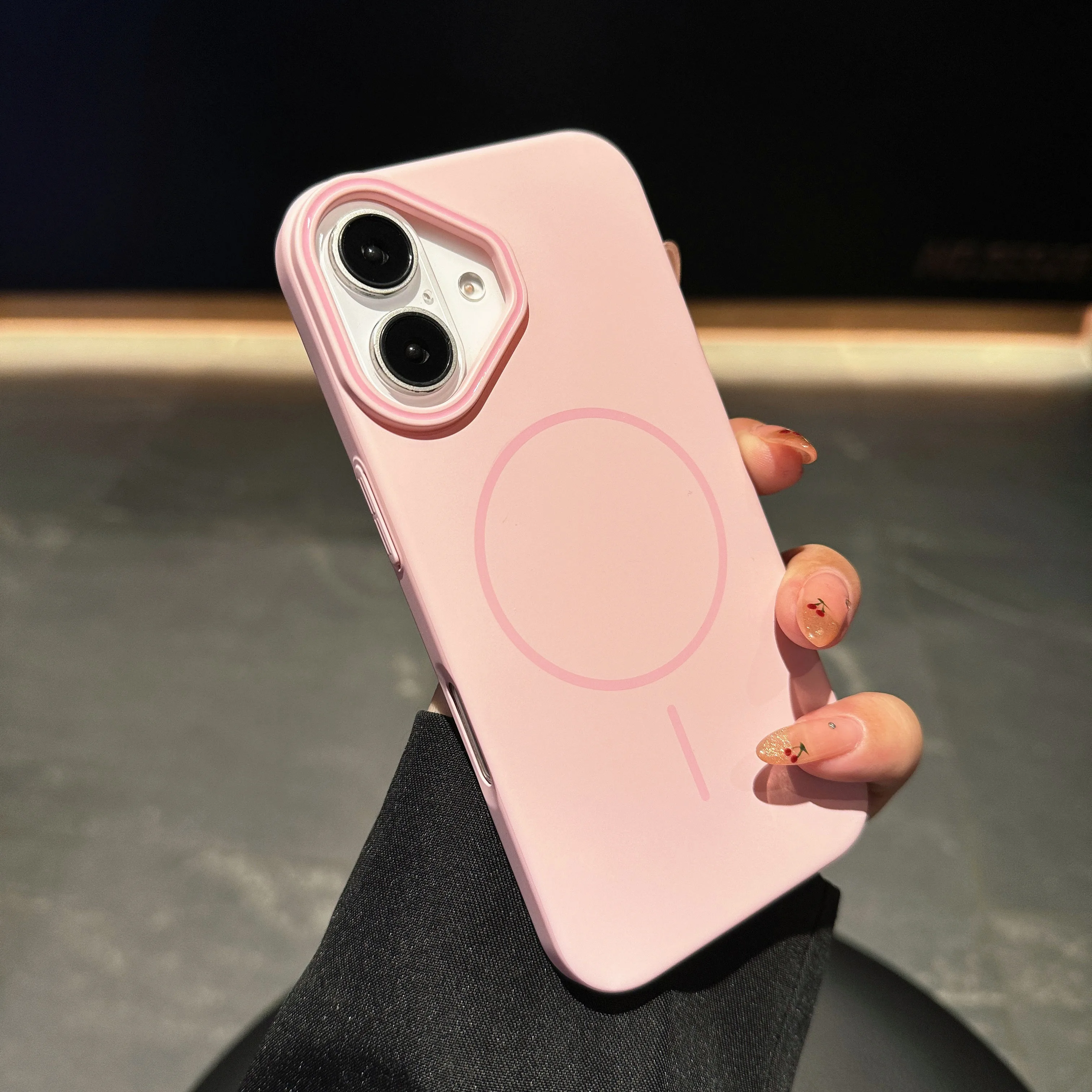 حافظة هاتف مناسبة لسلسلة iPhone 14/15/16/17، مادة الكمبيوتر، مزودة بواقيين للشاشة #2