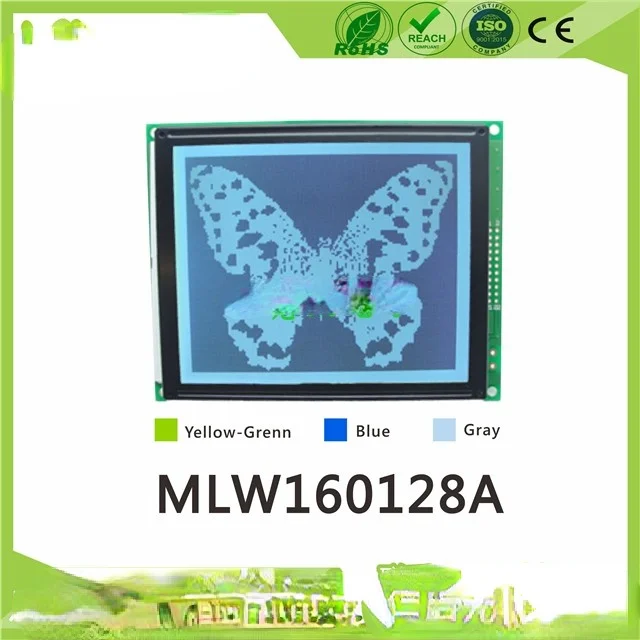 

160X128 Graphic Dot Matrix Display Module 160128 Liquid Crystal Display Dot Matrix Module MLW160128A