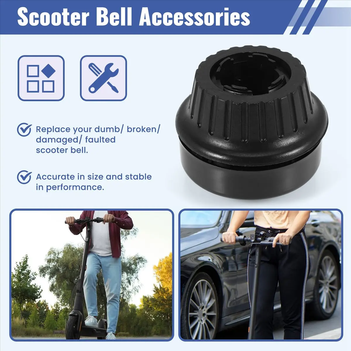 Super Sale Electric Scooter Bell for NINEBOT MAX G30 Scooter Replacement Repair Kit Spare Parts Accessories