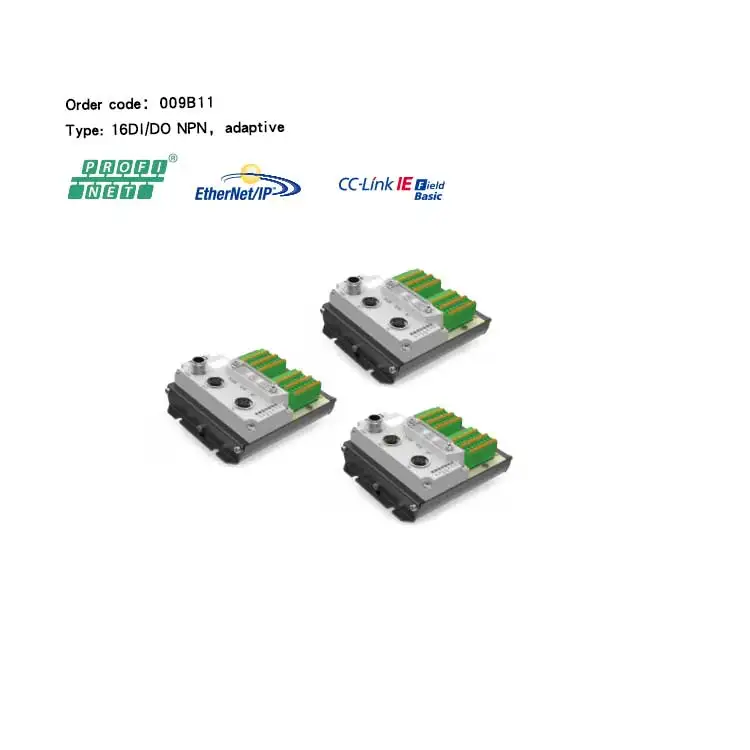 CC-link Communication Module 009D11 Industrial Ethernet Io Link Master Station IP20 Fieldbus PLC  Controllers