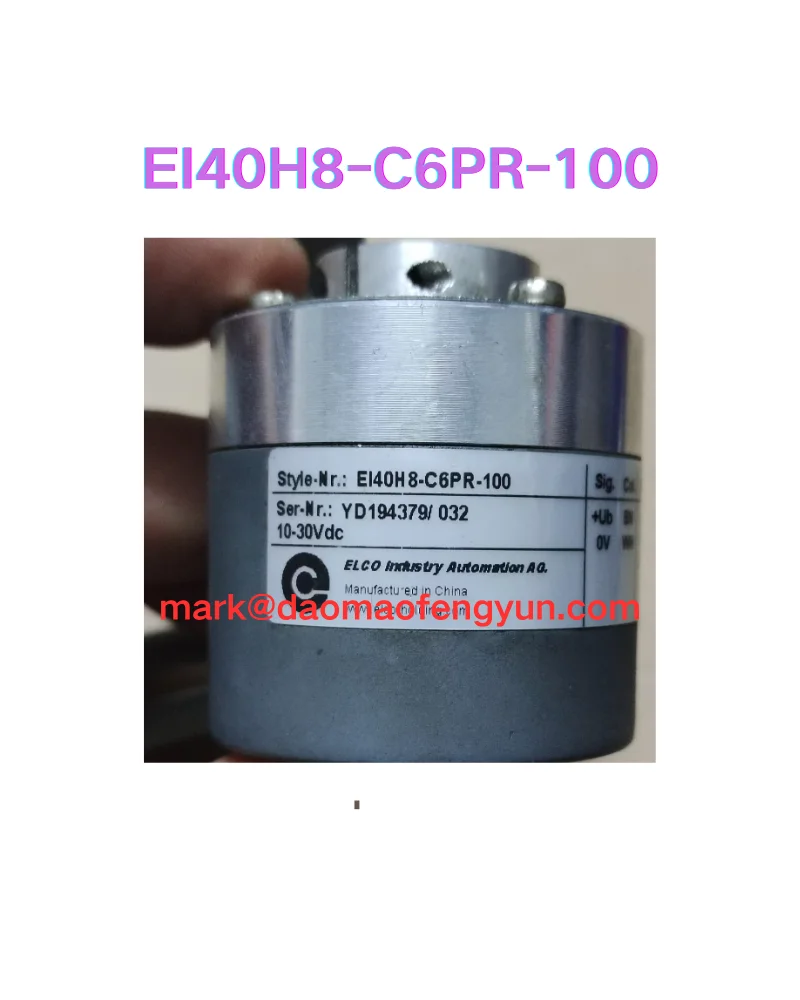 EI40H8-C6PR-100 Second hand encoder test OK,