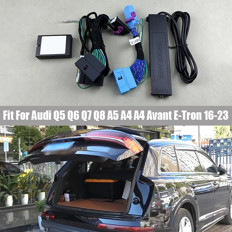 

Electric Tailgate Fit for Audi Q5 Q6 Q7 Q8 A5 A4 A4 Avant E-Tron 2016 - 2023 Key Control Module Tailgate Remote Control Closing
