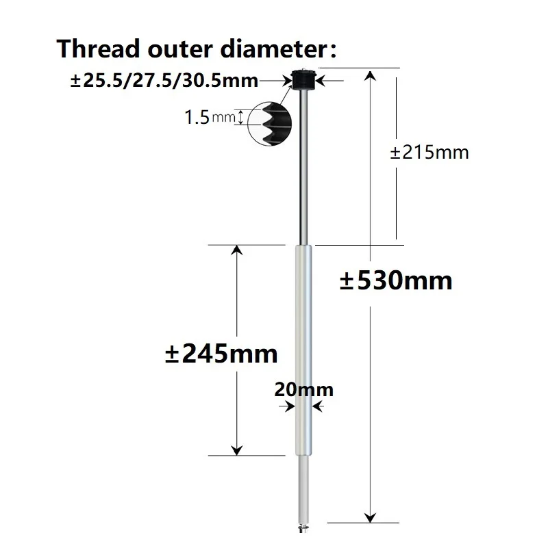 Mountain Bike Front Fork Suspension Cartridge Damping Rod Remote Lockout Cover Control Lever Assembly XCT XCM XCR Shock Absorber